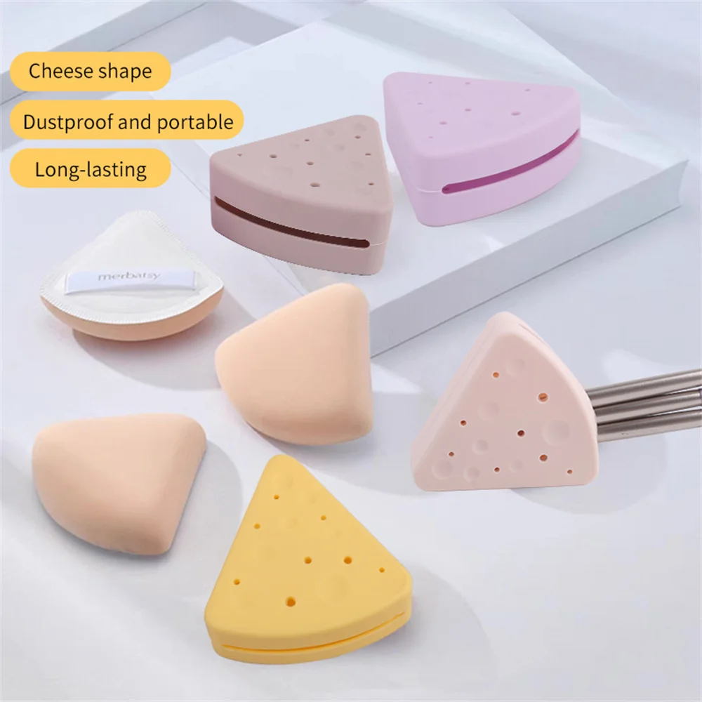 1/3/5PCS Puff Bracket Beautiful And Practical Not Easily Deformed Mildew-proof Powder Puff Storage Bag Storage