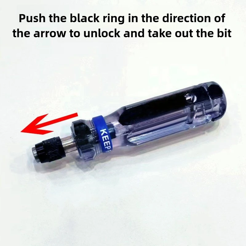 6,35 Универсальная отвертка с ручкой 6,35 Набор из 10 предметов S2 Универсальная крестообразная быстрая магнитная присоска Портативная