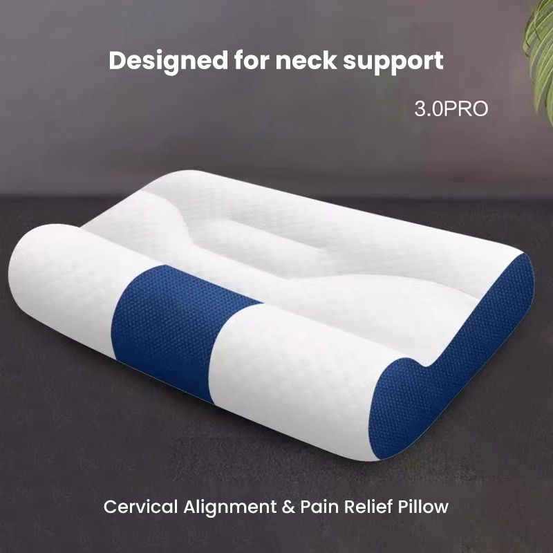 Adults Cervical Care Pillow Traction Pillow Ergonomic Improves Sleep Quality Home Bedroom Bedding  Soft Sleep Traction Pillow