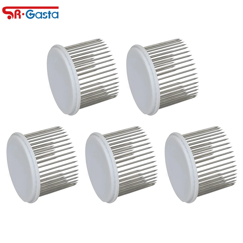 5PCS Stainless Steel Needle Type Queen Bee Cage Catcher Rearing Cover Beekeeping Supplies Controlling Devices for Apiculture