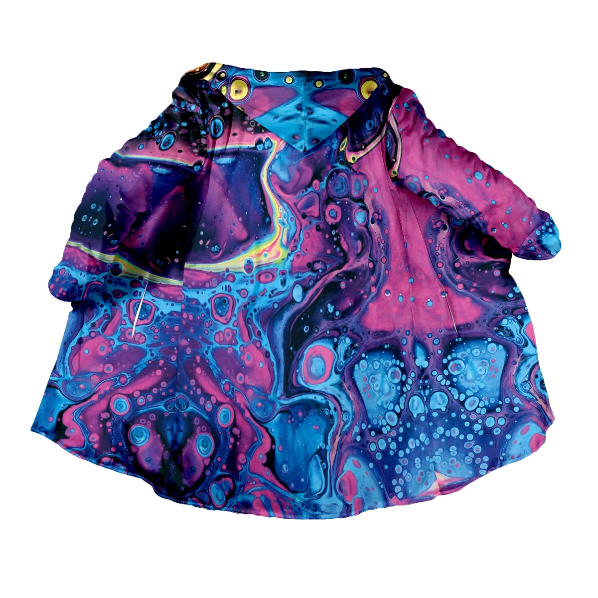 

Cosplay Colorful Psychedelic Trippy Tattoo Vintage Retro 3DPrint Harajuku Streetwear Winter Overcoat Hoody Cloak Fleece Jacket Q