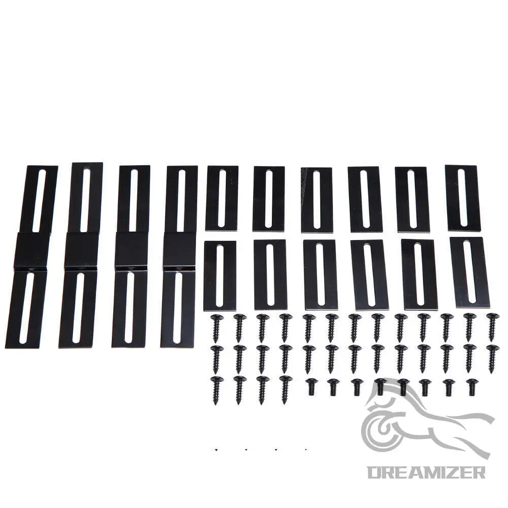 6PCS 2.2m Universal Side Skirt Extension Rocker Plate Lip Separator Bumper For Dodge Charger SRT SXT RT For Audi A3 S3 A4 S4 A5