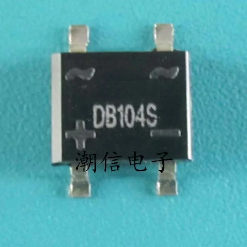 50PCS/LOT NEW ORIGINAL DB104S 1A 400V SMD rectifier bridge stack SOP-4