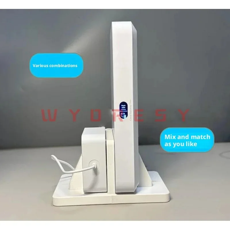 Desktop Base For Ubiquiti (USW-Pro-8-PoE) Stabilize High Speed PoE Switch On Desktop To Ease Local Network Deployment And Avoi