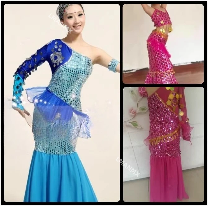 Annual surplus of ethnic minority costumes, Dai dance costumes, performance costumes, stage performance costumes