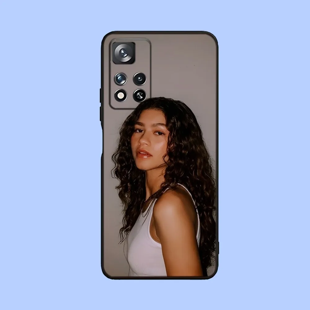 Z-Zendaya Phone Case For Samsung Galaxy A13,A21s,A22,A31,A32,A52,A53,A71,A80,A91 Soft Black Cover