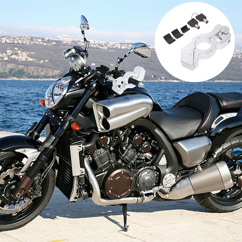 

Stylish Motorcycle Handlebar Lock Aluminum Alloy Throttle Lock Multifunctional Design for Motorcycles Scooters Atvs Dirt
