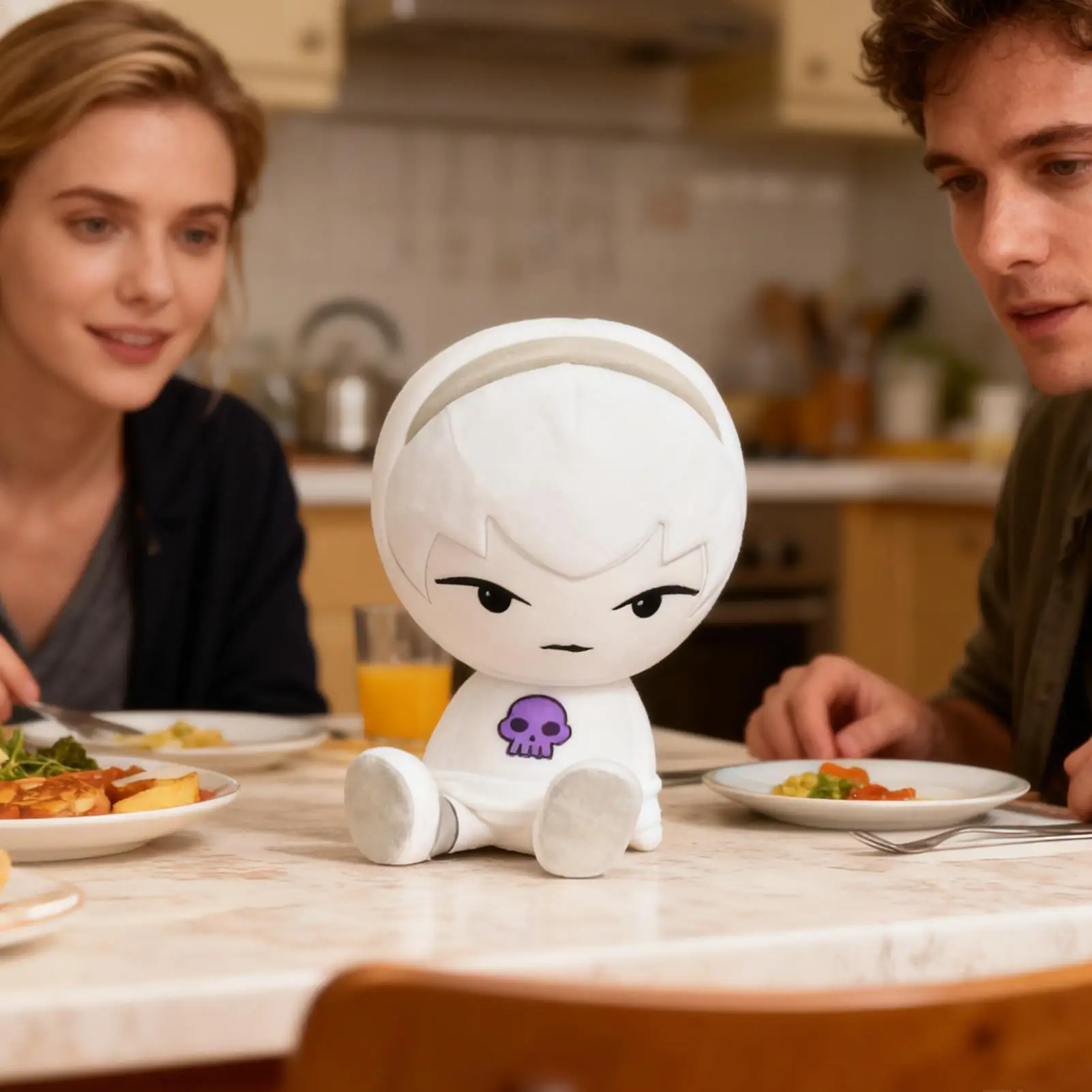 

Anime House Of Fans Rose Plush Toy Cute Peluche Cartoon Soft Stuffed Animal Doll Fluffy Pillow Home Room Decor Birthday Gift