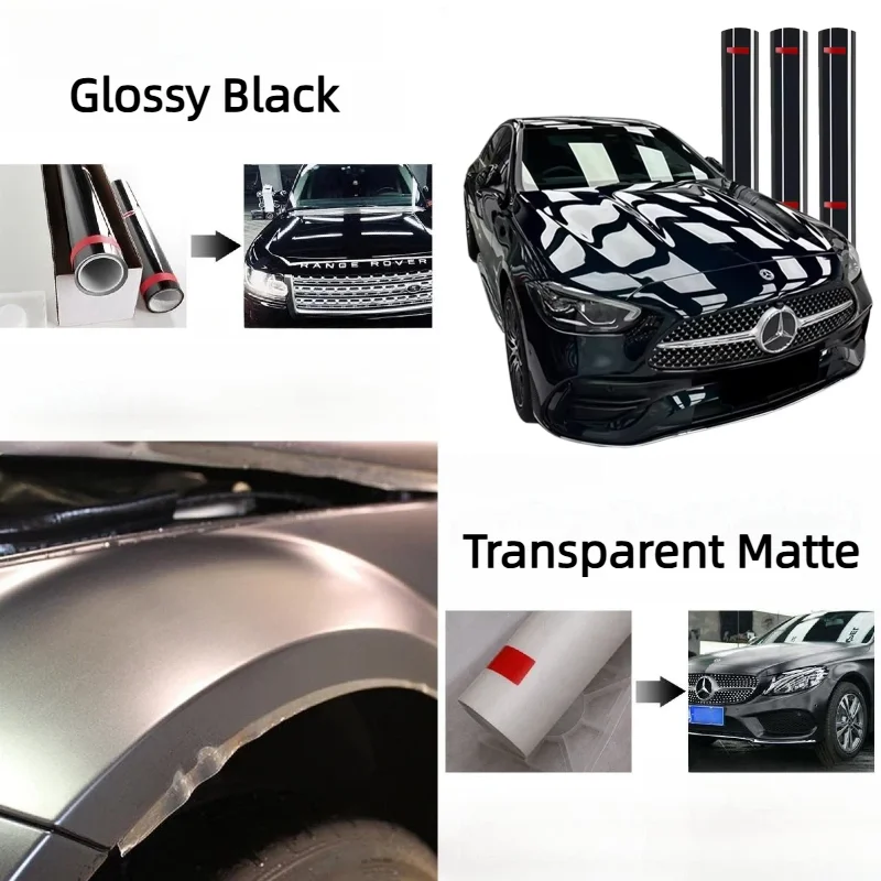 طبقة حماية طلاء السيارة 8.5mil الأصلي XPEL PPF 1.52x15M * ROLL TPU شفافة لامعة غير اصفرار ضمان 10 سنوات #4