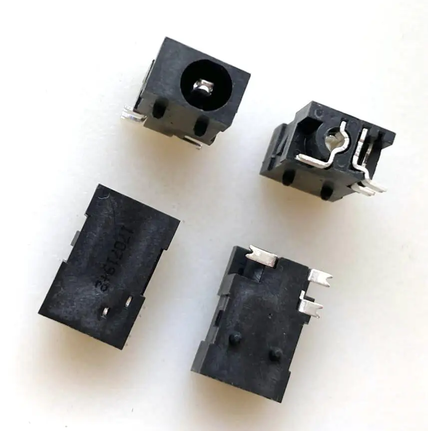 For imported DC DC power supply, socket 4.5 * 1.65 core, power interface, female seat 3P full chip SMT