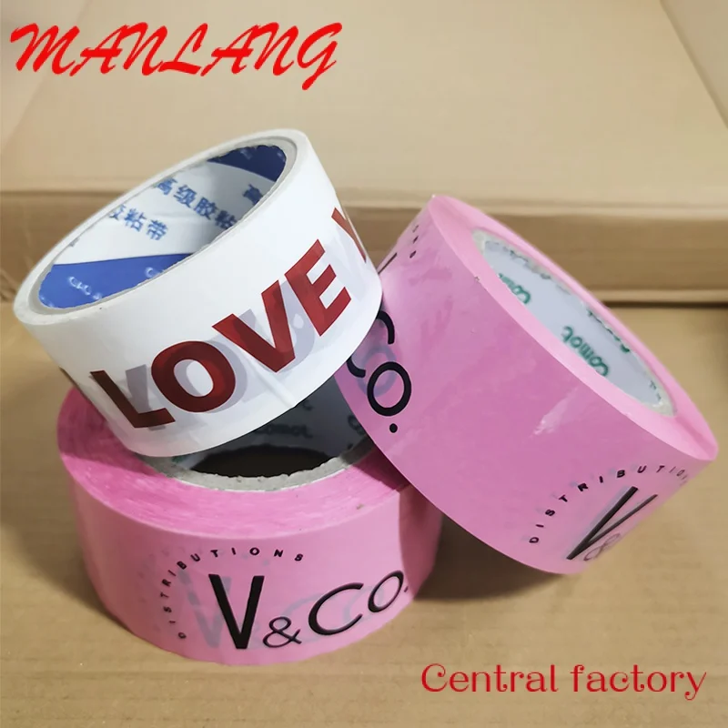 Custom  Good printed adhesive tape bopp custom logo printed packing tape sticky tape