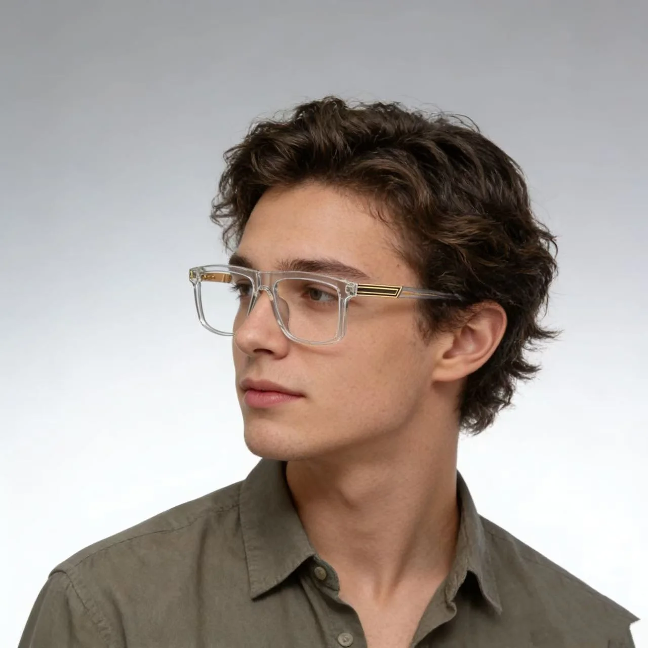 

Classic Square Glasses Frame for Man Blue Light Blocking Computer Optical Spectacle Eyewear Frame For Women&Men Retro Eyeglasses