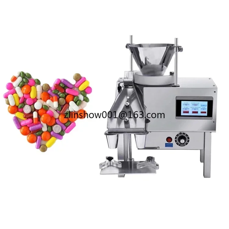 Small Semi Automatic Electron Candy Capsule and Tablet Counting Machine AUE DDP PRICE