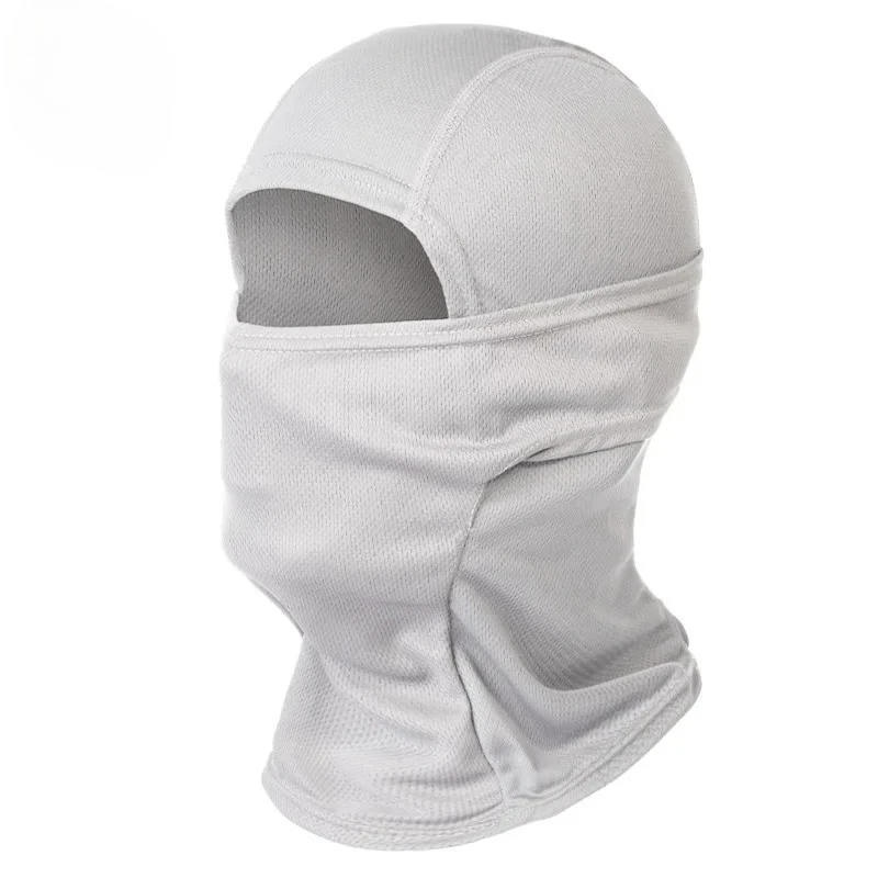 Taktische Sturmhaube, Vollgesichtsmaske, schnell trocknend, zum Wandern, Radfahren, Camping, Jagd, Airsoft, Kapuze, Fahrrad-Kopfbedeckung, Sommer, für Männer und Frauen