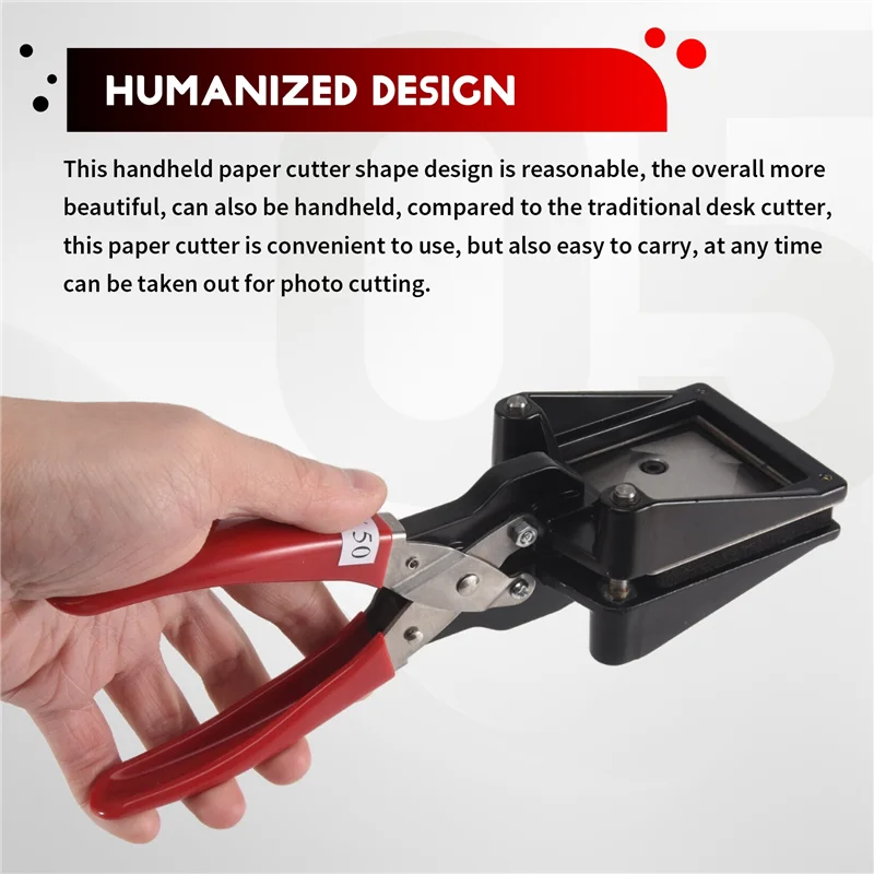 

1 шт. ручной резак для фотопаспорта 2X2 дюйма, черный металлический резак для фото ID, дырокол, резак для фотосъемки, бумага для офисной семьи