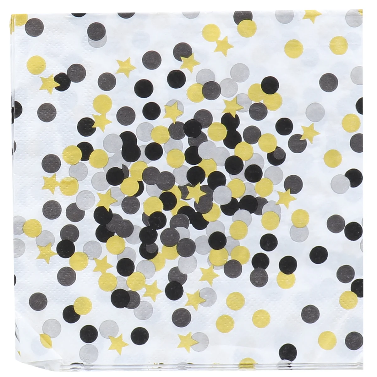 20pcs Black Dots Printed Napkins Premium Absorbent Disposable Dinner Paper Towels For Wedding Birthday Party Colorful Tissue