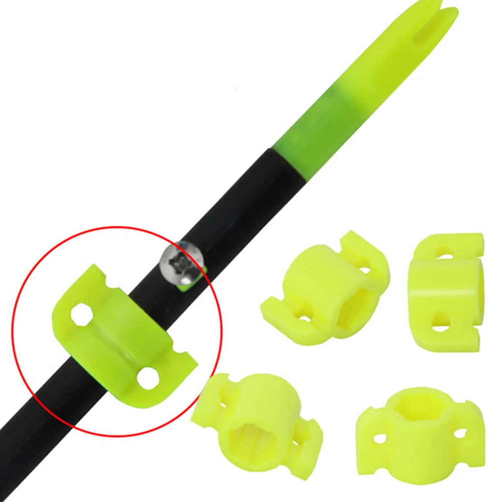 Outil de pêche en forme d'arc de 8mm, accessoires coulissants, flèches en plastique, pièces de chasse