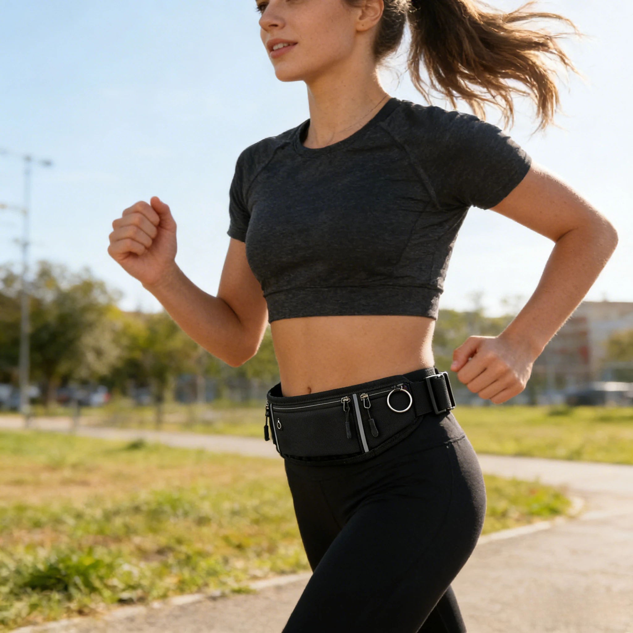 Riñonera Deportiva, Bolsa Deportiva Multifuncional para Hombre y Mujer, Riñonera para Correr, Bolsa de Moda para Teléfono, Bolsos de Pecho, Bolso de Mano para Mujer