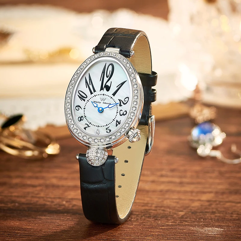 WM Watch Woman Quartz Watch Waterproof Classic Casual Business Woman's Watch Welly Merck Watch WM83M