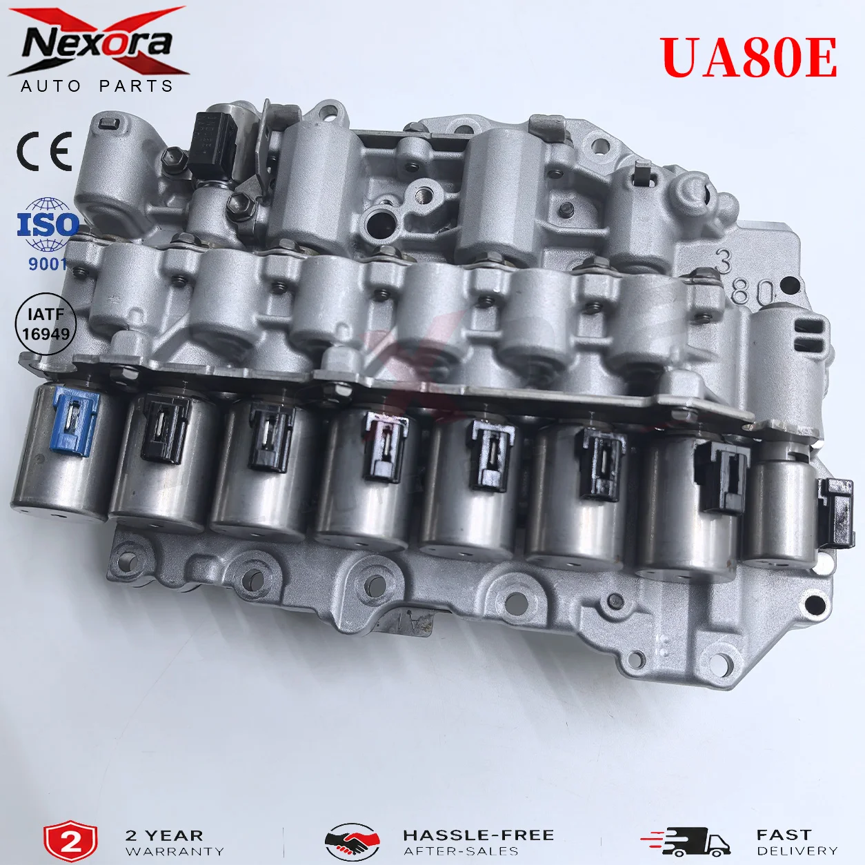 OEM UA80 UA80E UA80F UB80E UB80F 8-Speed Transmission Valve Body solenoid Assembly (With/without Start-Stop) For Toyota Lexus