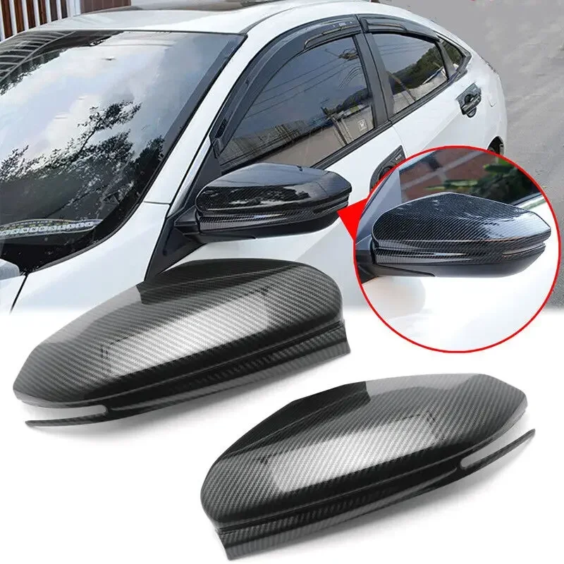 

For Honda Civic 10th 2016-2021 Rearview Mirror Cover Body Kit Accessories
