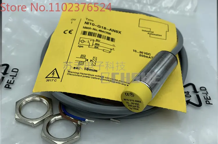 

4 pieces Proximity switch NI5-G12-AN6X NI10-G18-AP6XNI8 BI5-M18-AN6X AD4X AZ3X