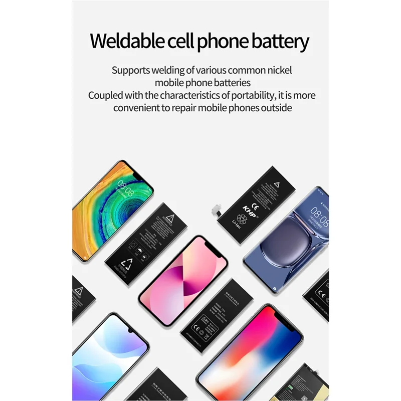 AEE2-8000W Saldatore a punti ad alta potenza Saldatori portatili a corrente regolabile per pedale per utensili manuali a batteria 18650