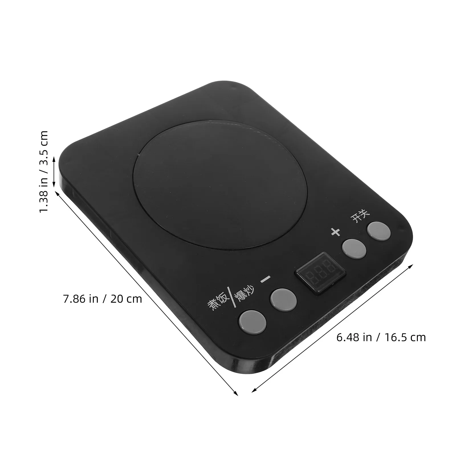 Pretend Play Kitchen Induction Cooker Realistic Lights Sounds Interactive Role Play Cooking Mini Kitchen Accessory