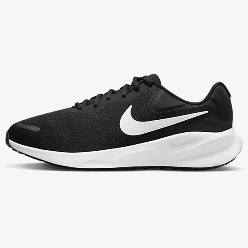 Nike Revolution 7 Brede Heren Sneaker Mesh Ademende Lichtgewicht Comfortabele Hardloopschoenen FB8501-002