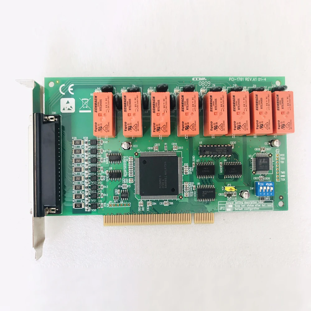 For Advantech Data Acquisition Card 8 Relay Output PCI-1761 REV.A1