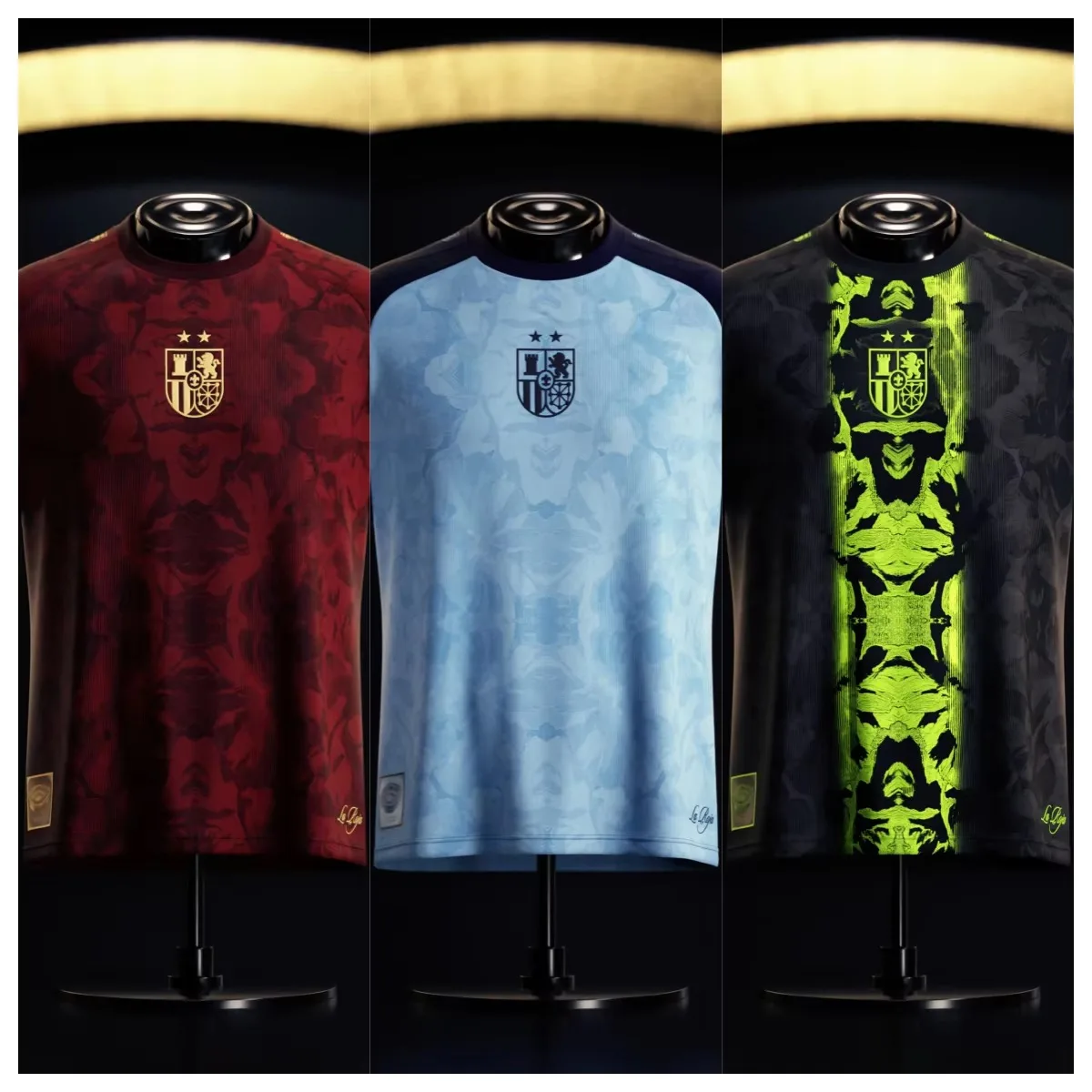 Warm Celebration of The Spanish Football Championship, Spanish Concept Jersey, Champion Number 26, 3D Printed Design