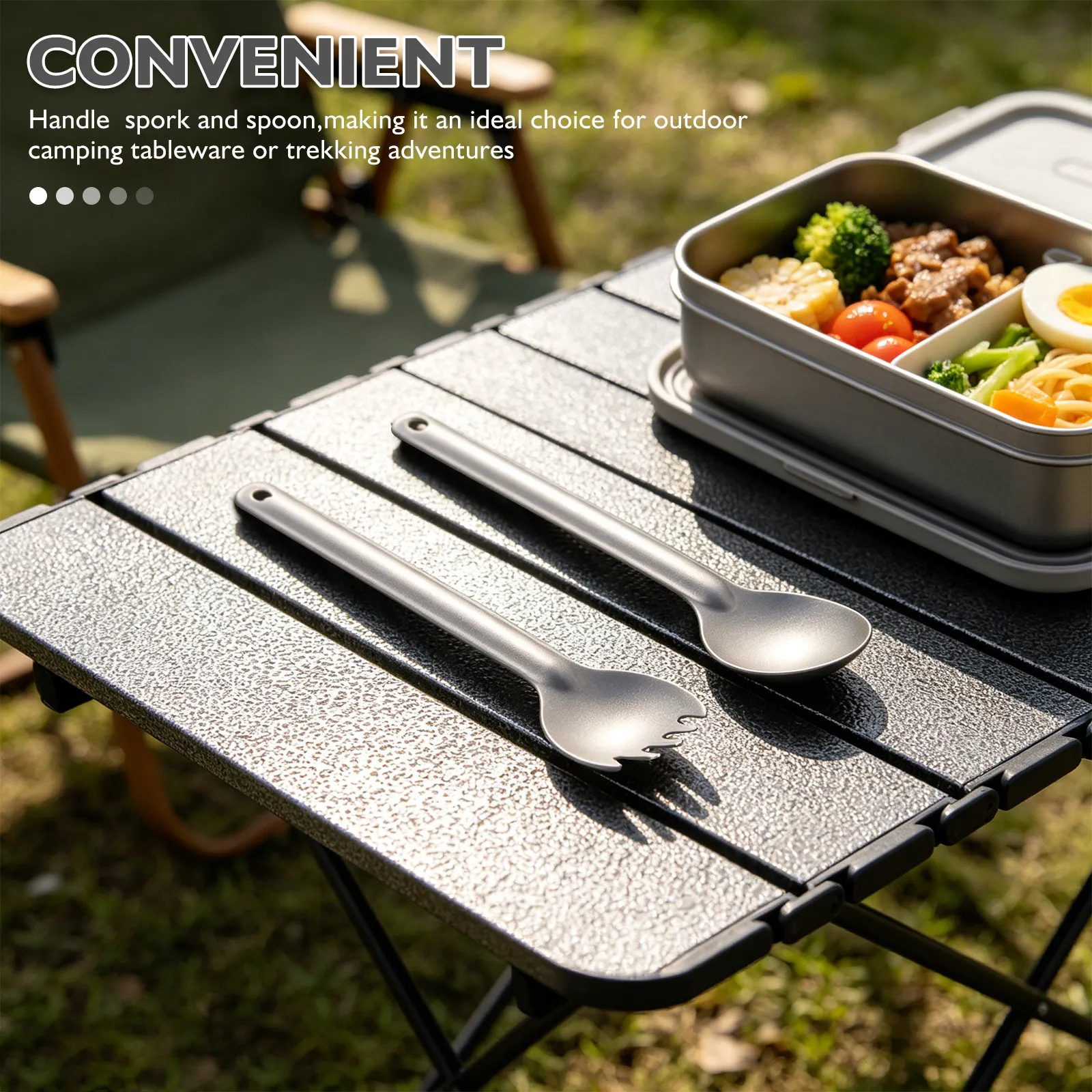 Set di utensili da campeggio i - Camping Cooking And Eating Set recensione e prezzo