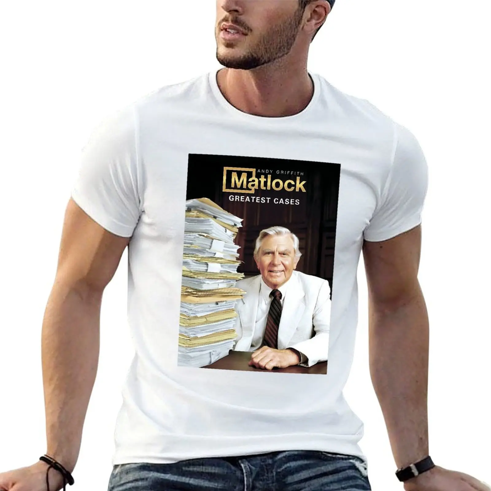 Andy Griffith Ben Matlock Greatest Cases T-Shirt Outdoor Activity Sports T-Shirt
