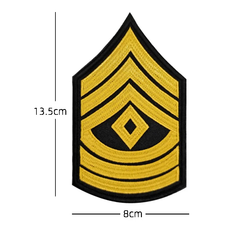 Fanatici militari ricamo adesivo giacca da volo spalline US zaino Hook and Loop patch Appliques abbigliamento distintivi apposti