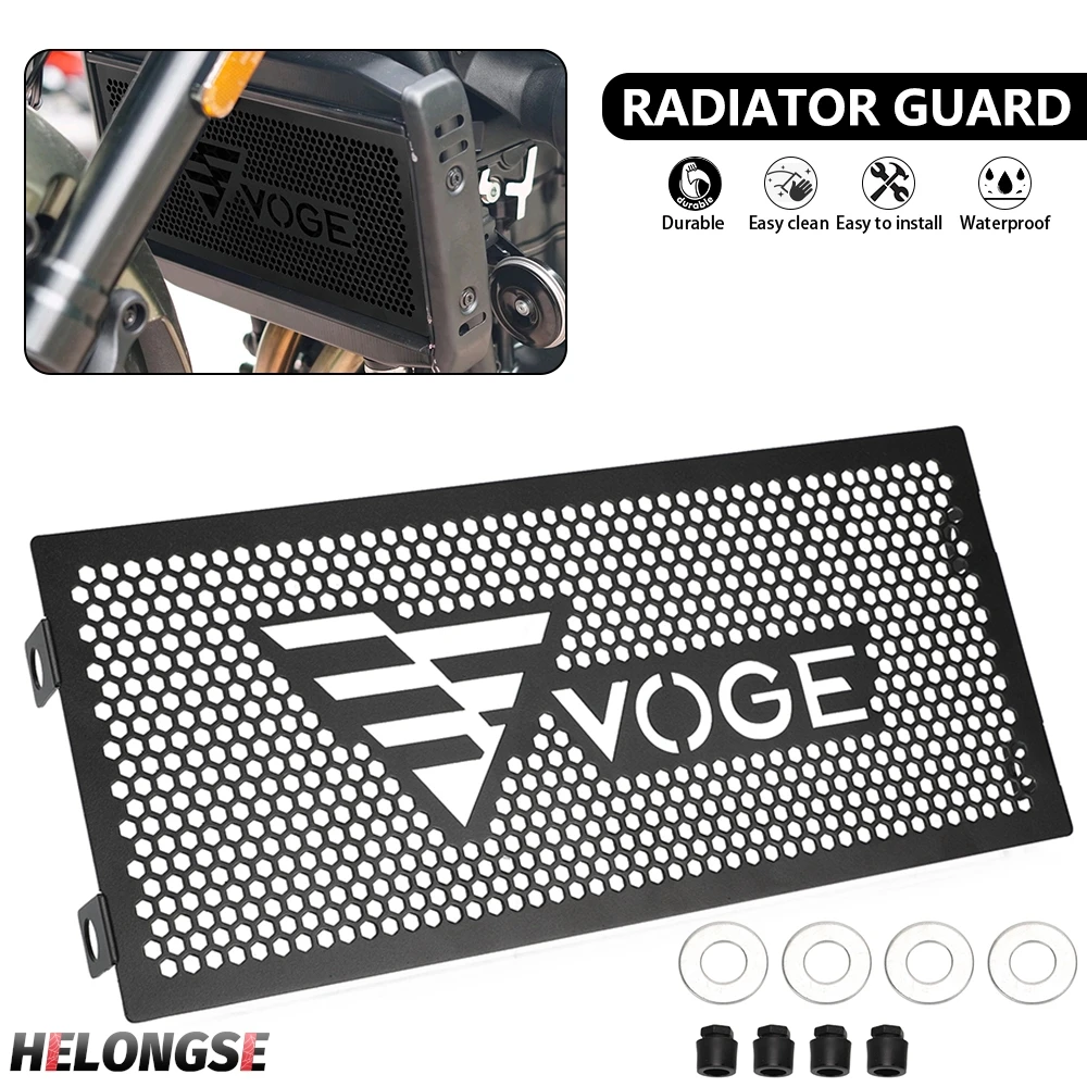 

Motorcycle Radiator Grille Guard Protector Grill Cover Protection Net For LONCIN VOGE CU525 CU 525 2024 2025 2023 Accessories