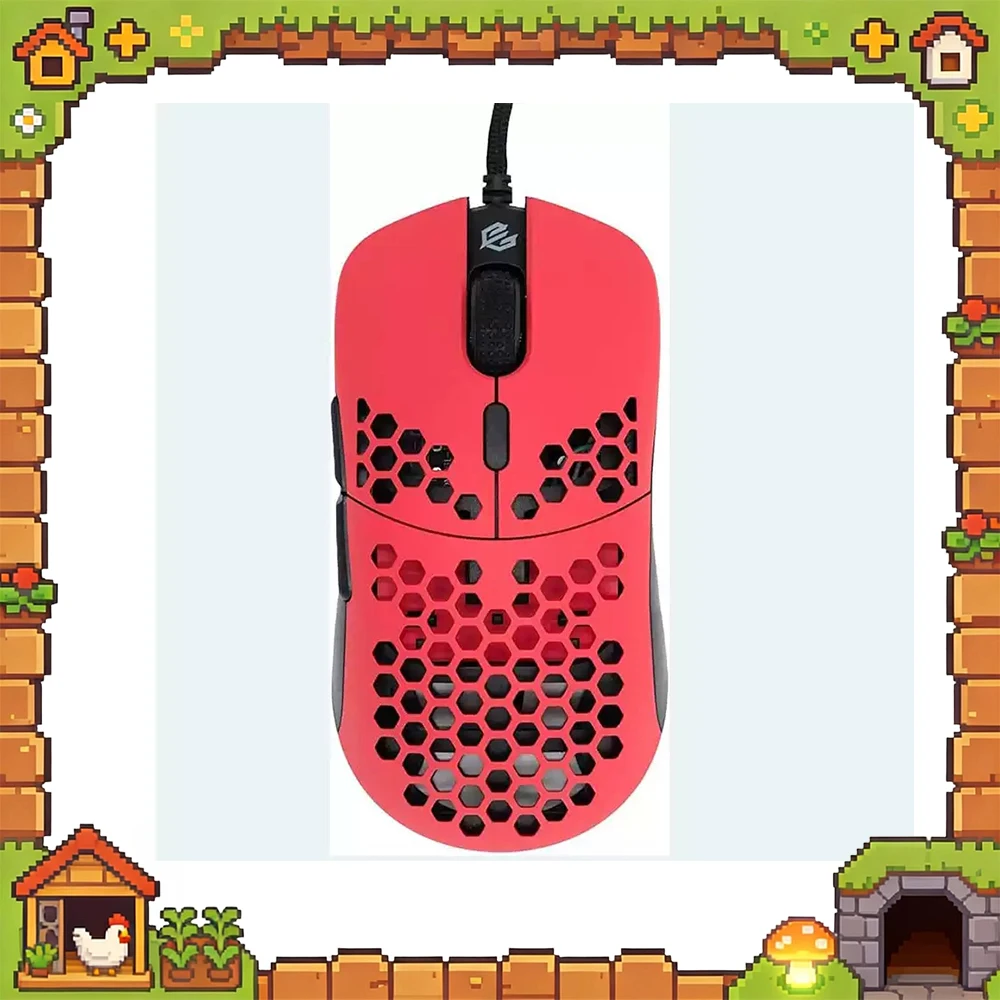 

Gwolves Hati HTM Gaming Mouse lightweight cellular wired gaming mouse, about 56g 3389 sensor