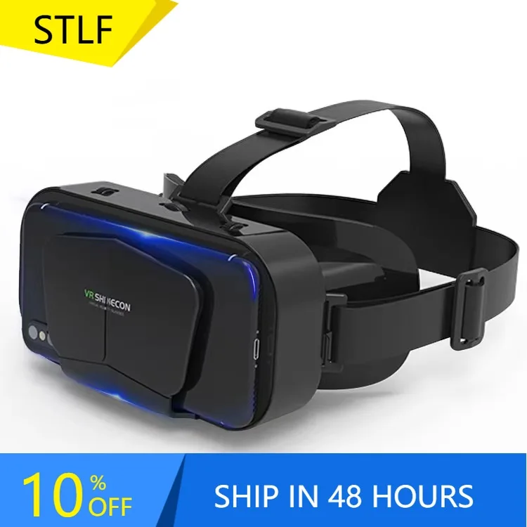 New Head-mounted 3D Virtual Reality Vr Glasses Mobile Phone Movie Gaming Helmet Smart Digital Glasses