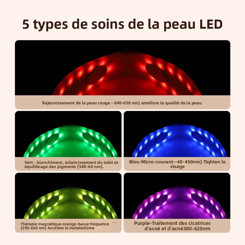 เครื่องนวดหน้าไฟฟ้า ลดเหนียง ยกกระชับรูปหน้าวี พร้อมประคบร้อน นวดด้วยคลื่นไฟฟ้า 6 โหมด เครื่องนวดหน้าสั่นเพื่อกระชับสัดส่วน