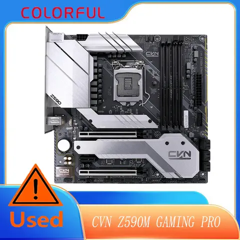 Bilashmart Colorful CVN Z590M GAMING PRO Motherboard Intel Z590 LGA 1200 128GB DDR4 M-ATX