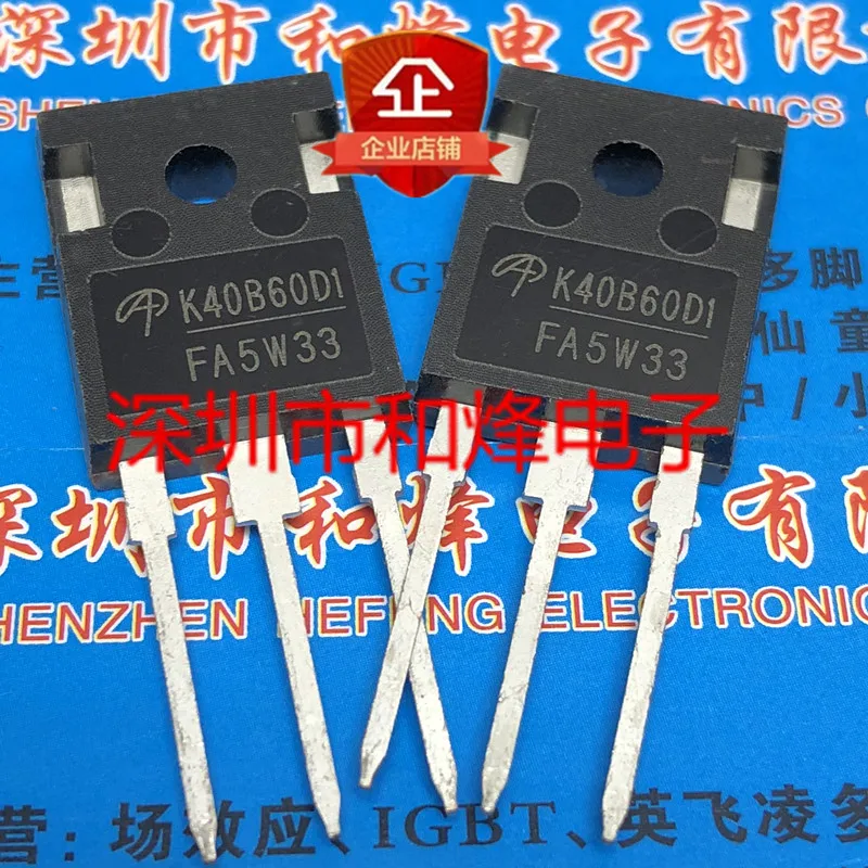 5PCS-10PCS AOK40B60D1 K40B60D1 TO-247 NEW AND ORIGINAL ON STOCK