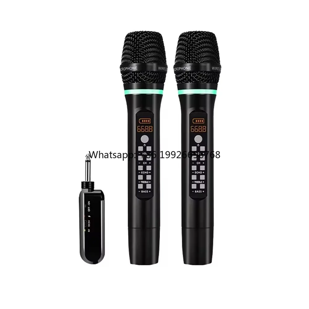 

Professional BT Recharging Mic Wireless Karaoke Digital Microphone for Singing
