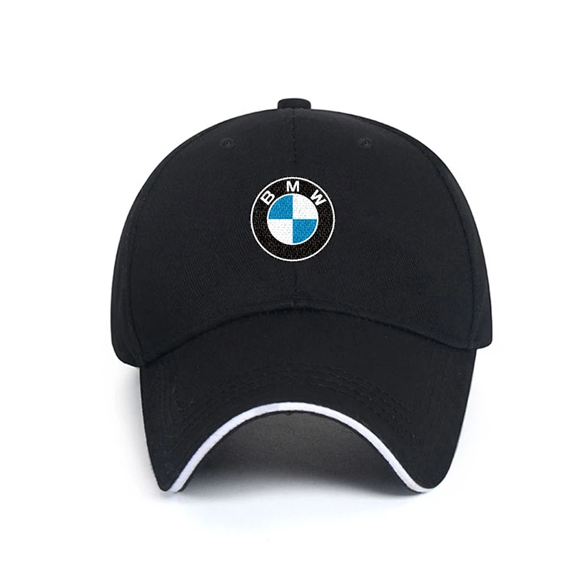 1PCS Fashion Car Duck Tongue Cap For BMW 3D Hat Auto MOTO GP Racing F1 Baseball Cap Hat Adjustable Casual Trucket Hats Hip-Hop