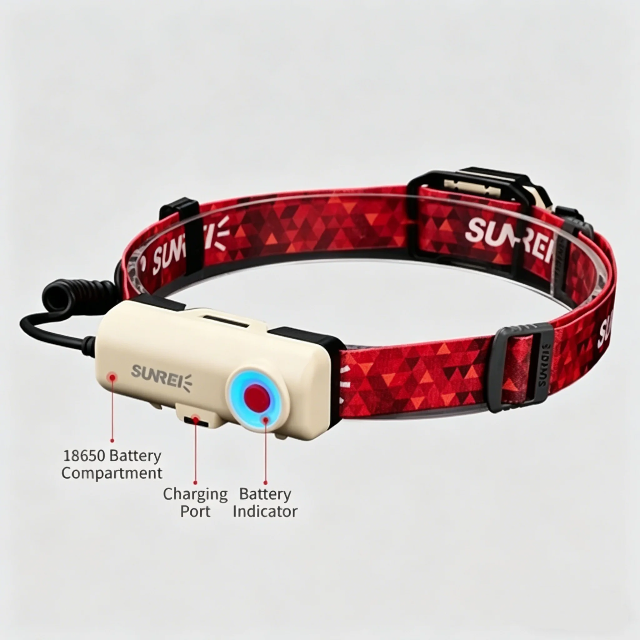 SUNREI MUYE2 Zoomable Sensor Rechargeable Headlamp