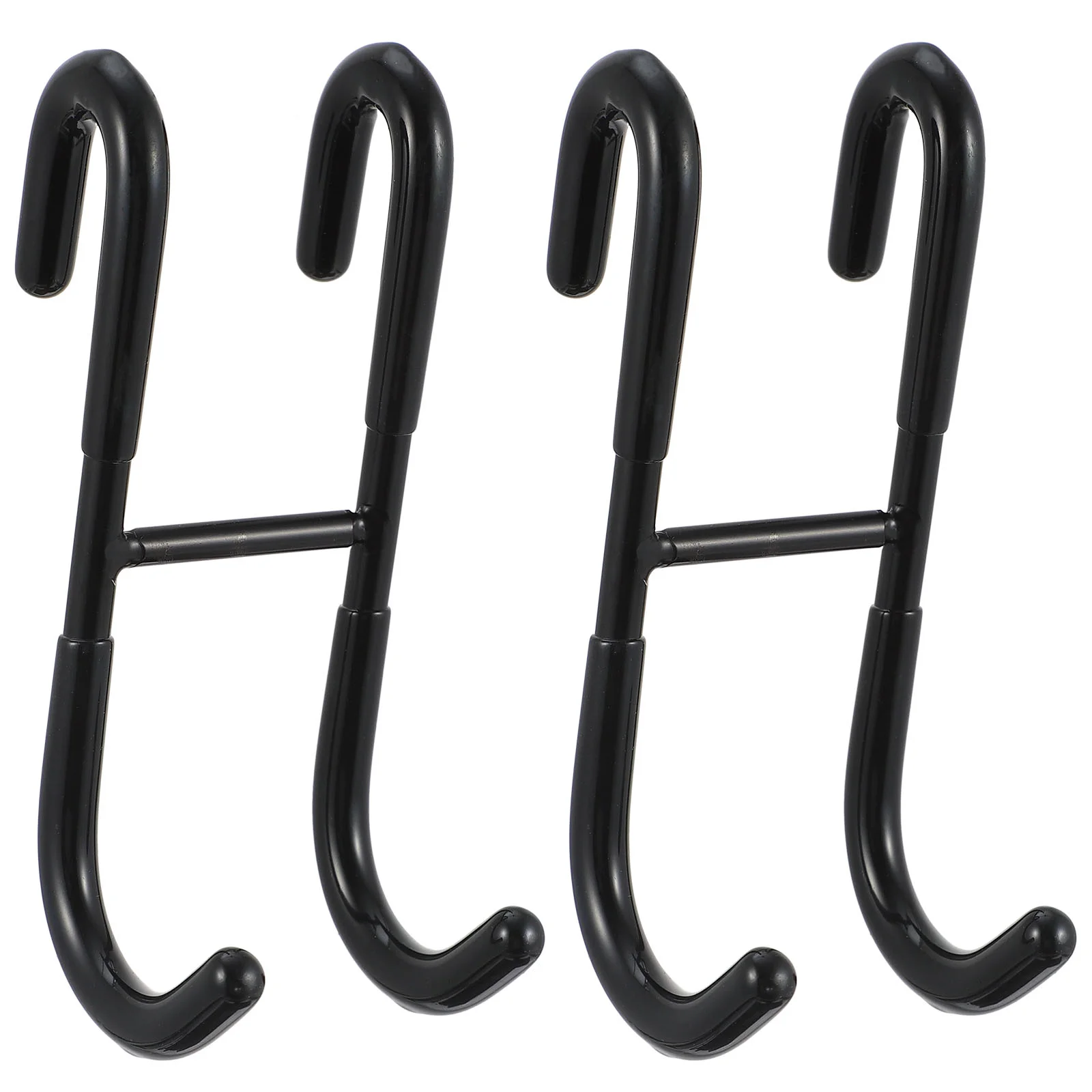 

2 Pcs Door Hook Sturdy Hooks Storage Towel Kitchenware Metal Stainless Steel Home