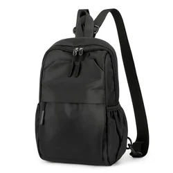Mini Backpack Fashion Small Shoulder School Bag for Man Women 2026 Multifunctional Oxford Chest Bag Designer Waterproof Urban
