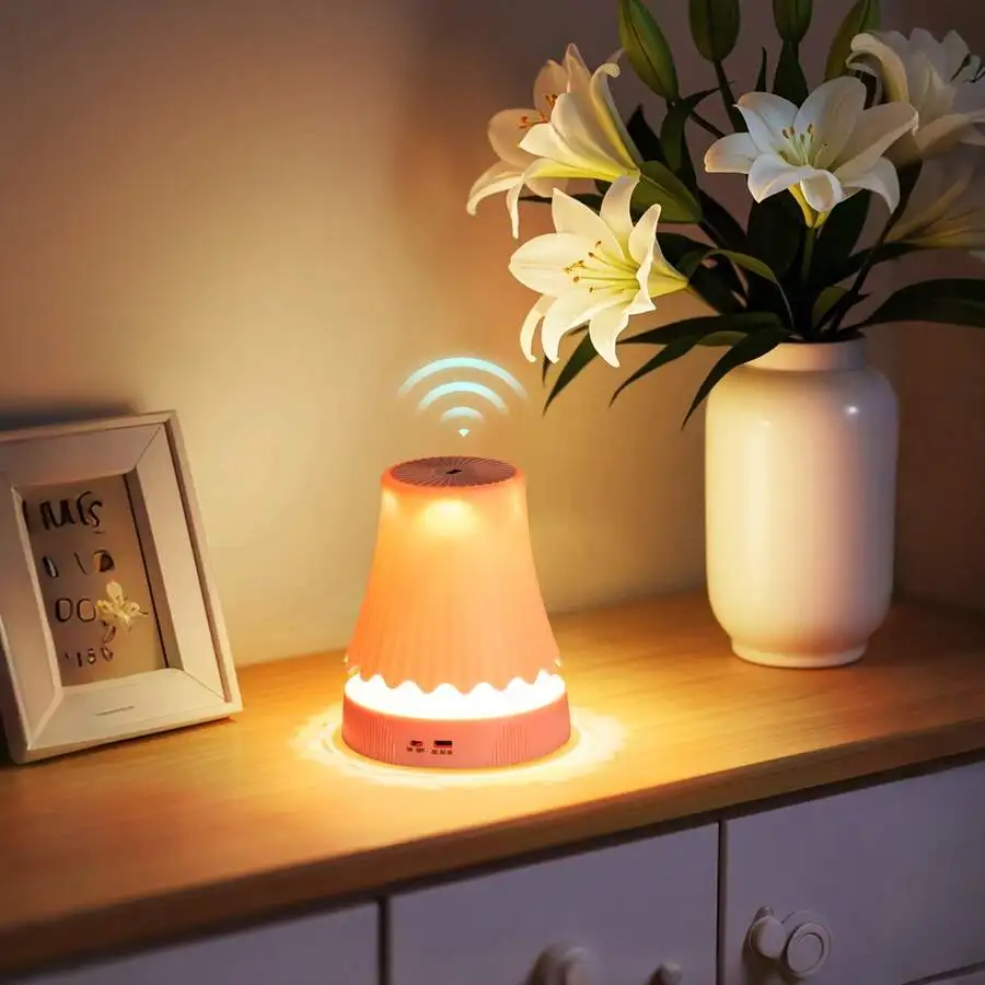 

1pc Modern Simple Desk Lamp, Rechargeable Portable Table Lamp, Touch Type, Three-Color Dimming, Stepless Dimming, Soft Light Eye Protection Bedroom Bedside Sleep Lamp, Suitable For Bedrooms/Living Rooms/Dining Rooms/Offices And Other Occasions
