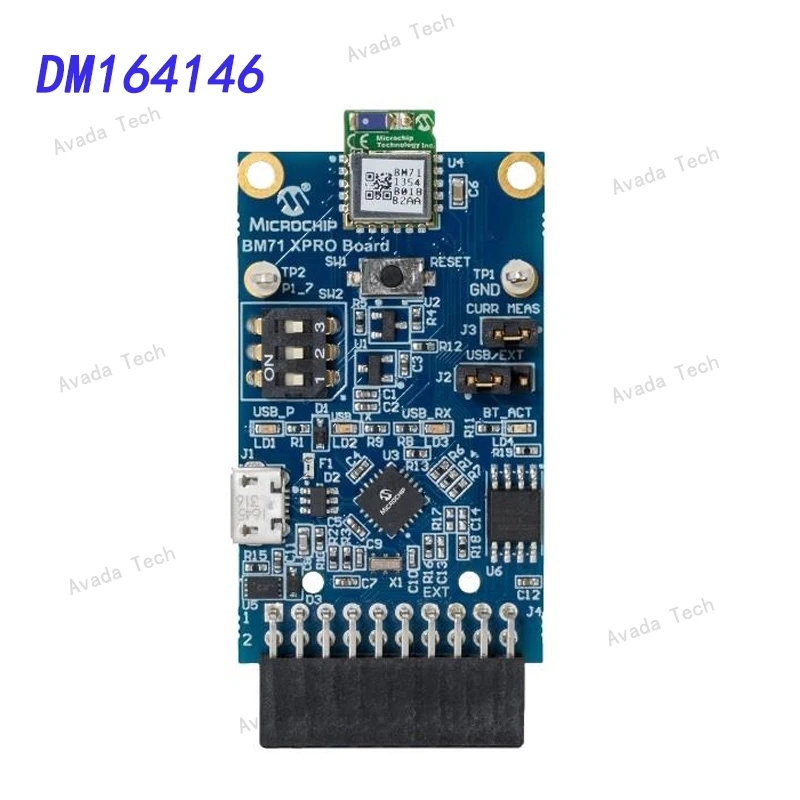 

Avada Tech DM164146 Bluetooth Development Tool -802.15.1 BM71 Xplained PRO