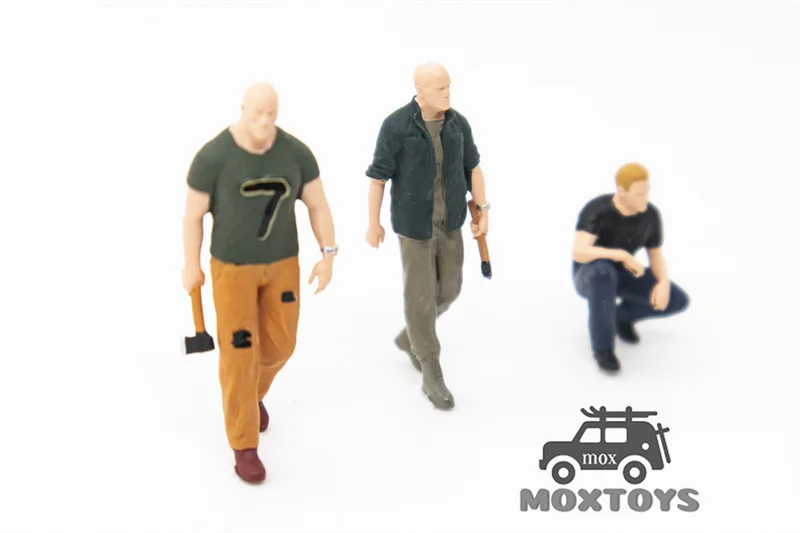 MoreArt 1:64 FAST AND FURIOUS DOLL SET Figres