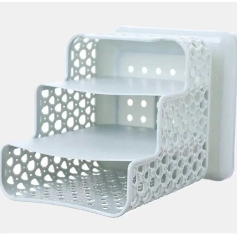 Desktop Storage Box 3 Compartment Desktop Stationary Organizer Supply Storage Box Art Supply Storage Organizer Hollow Design For