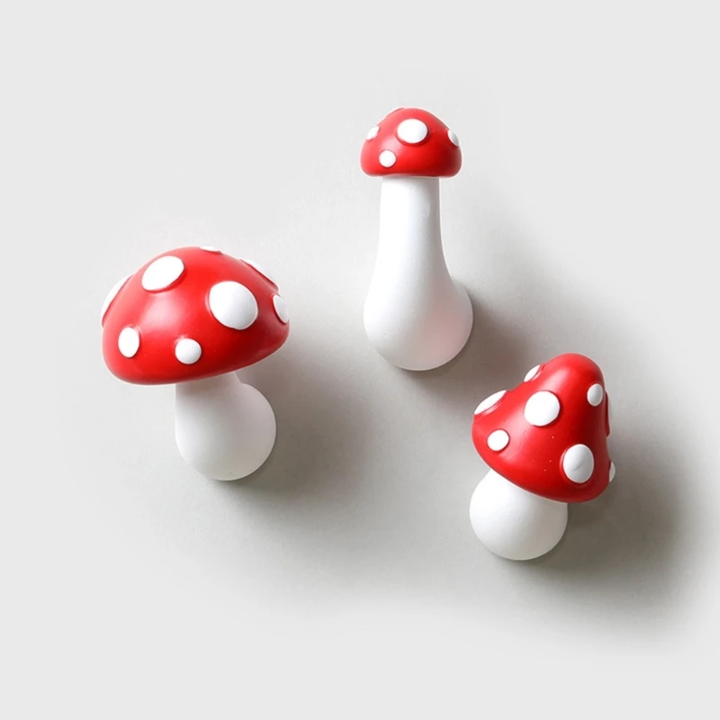 Mushroom Fridge Hook Mushroom Nails Fridge Pastes Magnets